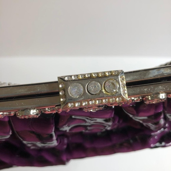 New Clutch Handbag Purple - Picture 5 of 7